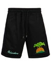 Just Don Island Print Shorts