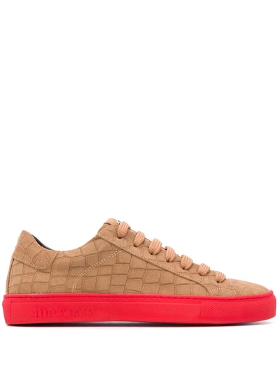 Hide & Jack Essence Low-top Trainers In Braun