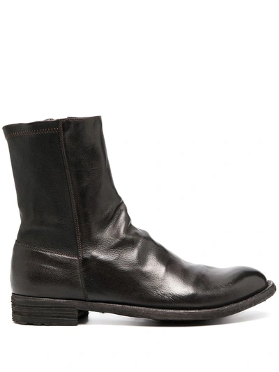Officine Creative Lexikon Ankle Boots In Black