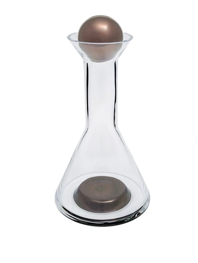 Tom Dixon Tank Glass Decanter In White