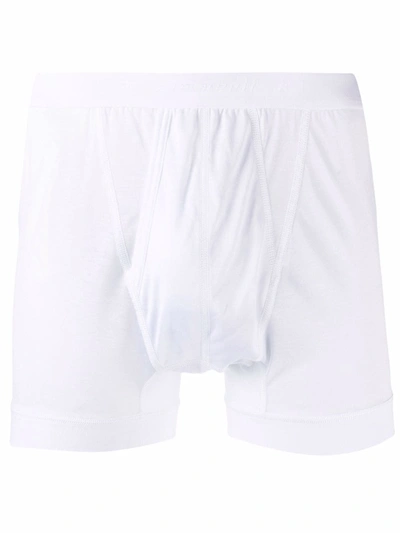 Zimmerli Logo-print Boxers In White