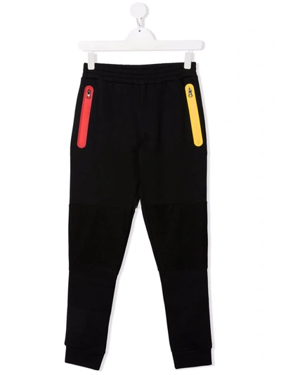 Stella Mccartney Teen Zipped Pocket Track Trousers In Black