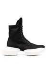 RICK OWENS DRKSHDW SNEAKER-STYLE LACE-UP BOOTS