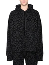 Dolce & Gabbana Leopard-print French Cotton-terry Hooded Zip-up Sweatshirt In Animalier