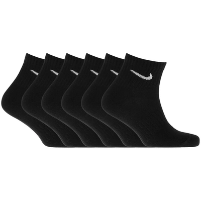 Nike Six Pack Socks Black