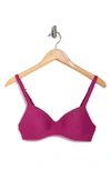 Hanes Comfortblend® T-shirt Wirefree Bra In Fresh Berry Micro Dot