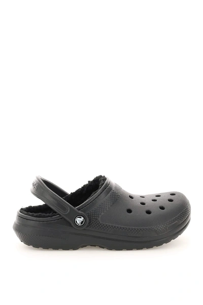 Crocs Classic Lined Clog Unisex In Black