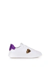 PHILIPPE MODEL SNEAKER TEMPLE VEAU GLITTER,BTLD VG03 VEAU GLITTERBLANC VIOLET