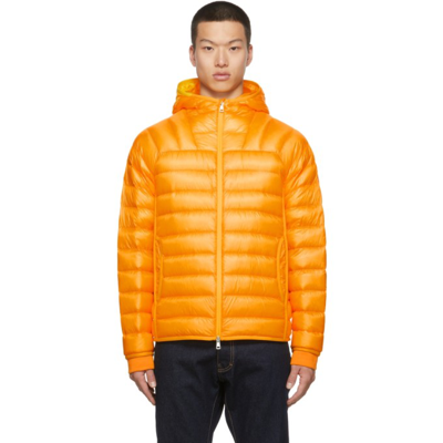 Moncler Genius 2 Moncler 1952 Taito Quilted Nylon Hooded Down Jacket In Orange