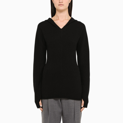 Sportmax Black Centro Hooded Sweater