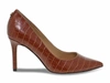 GUESS GUESS WOMEN'S BROWN OTHER MATERIALS PUMPS,GUESSD12C 36