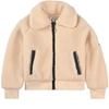 AIGLE AIGLE WHITE SHERPA JACKET,M15002