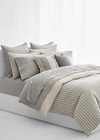 Ralph Lauren Graydon Striped Comforter In Dune And Indigo