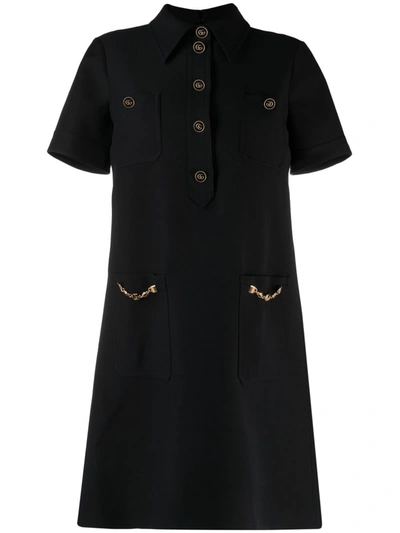 GUCCI GUCCI DRESSES BLACK 