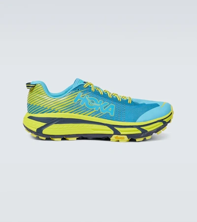 Hoka One One Evo Mafate 2 Low-top Sneakers In Yellow