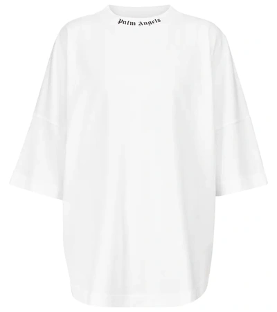 Palm Angels Logo Cotton-jersey T-shirt