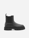 FENDI FORCE LEATHER ANKLE BOOTS,7U1446 AD7QF0ABB