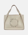 Stella Mccartney Stella Logo Tote Bag  In Pure White