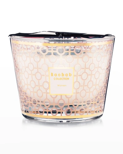 Baobab Collection Max 10 Women Scented Candle In Pink- Small