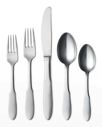 Georg Jensen Mitra Five-piece Flatware Place Setting In Stainless