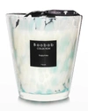 Baobab Collection Max 16 Sapphire Pearls Scented Candle In Blue/wht
