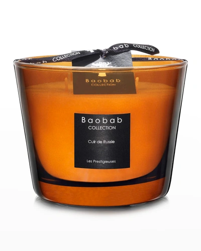 Baobab Collection Max 10 Les Prestigieuses Cuir De Russie Scented Candle