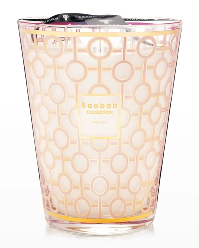 Baobab Collection Women Candle In Pink- Large