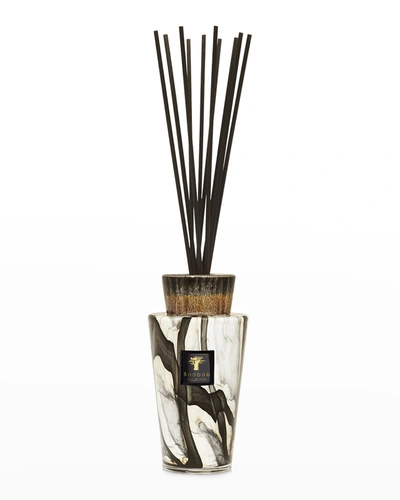 Baobab Collection Totem Stones Marble Diffuser In Black