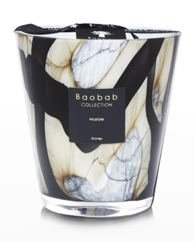 Baobab Collection Max 16 Stones Marble Scented Candle In Multi