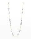 ARMENTA OLD WORLD TEXTURED PAPERCLIP NECKLACE IN TWO-TONE, 32"L,PROD246320413