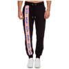 Gcds Jogging Pants With Cute Tape Logo Band In Black