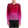 Isabel Marant Étoile Deniza Ombré Mohair And Wool-blend Sweater In Pink