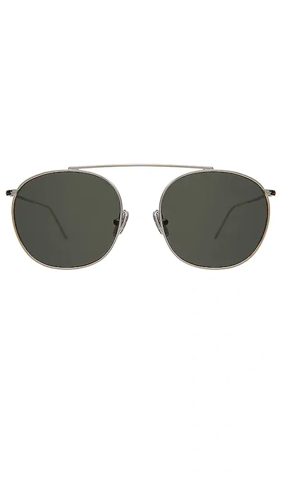Illesteva Mykonos Ii Sunglasses In Metallic Silver