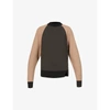 Goldsign Ebor Color-block Cotton-jersey Sweatshirt In Olive