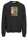 OFF-WHITE OFF-WHITE MEN'S BLACK COTTON SWEATSHIRT,OMBA054F21FLE0101084 L