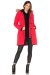 Canada Goose Kensington Parka In Red