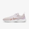 Nike Women's Flex Experience Run 10 Running Sneakers From Finish Line In Champagne,light Violet,white,metallic Red Bronze