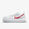 Nike Court Vision Alta Women's Shoes In White,crimson Bliss,light Soft Pink,magic Ember