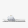 Nike Women's Victori One Print Slides In White