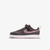 Nike Court Borough Low 2 Little Kids' Shoes In Violet Ore,melon Tint,pink Glaze