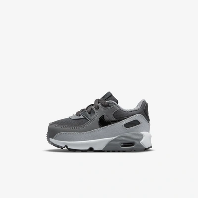 Nike Air Max 90 Ltr Baby/toddler Shoes In Anthracite,dark Grey,cool Grey,black