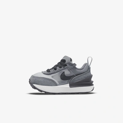 Nike Waffle One Baby/toddler Shoes In Cool Grey,white,wolf Grey,black