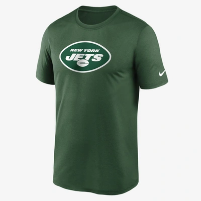 Nike Men's Dri-fit Logo Legend (nfl New York Jets) T-shirt In Green