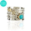 Charlotte's Web Jewellery Secret Garden Ring - Turquoise