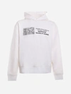 ACNE STUDIOS ORGANIC COTTON SWEATSHIRT WITH DIZONORD PRINT,BI0110 FN-MN-SWEA000192183