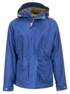 Manifattura Ceccarelli New Fisherman Parka In Light Blue