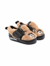 MOSCHINO TEDDY BEAR FIRST STEPS SHOES,68715 1