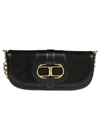 ELISABETTA FRANCHI SMALL SHOULDER BAG,BS09A16E2 110 NERO