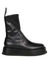 Gia Borghini Rosie 23 Platform-sole Boots In Black