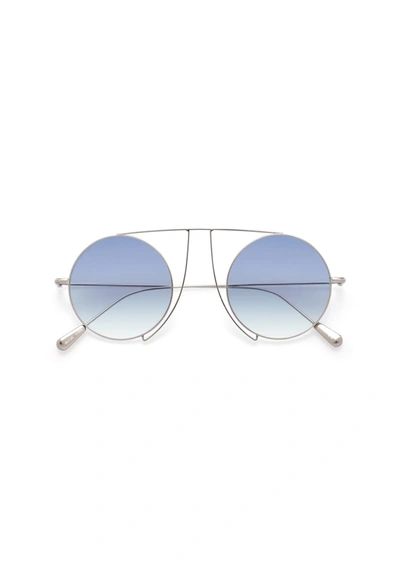 Kaleos Jefferies Silver Sunglasses